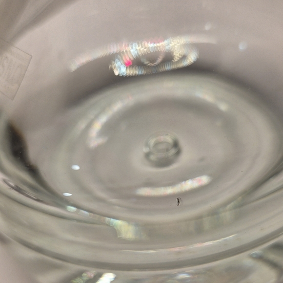 Vtg Krosno Poland Glass Ship Decanter 10 1/2" Tall Wine Decanter Made In Poland - Picture 8 of 9